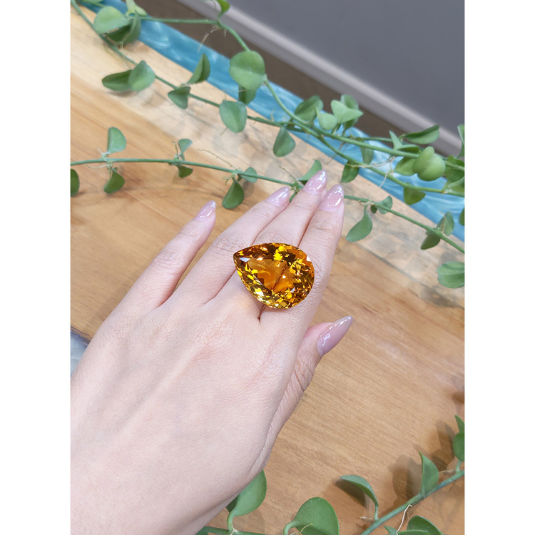 64.32 Ct. Citrine from Brazil