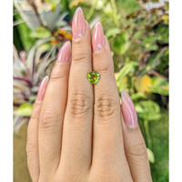 1.32 Ct. Peridot from Pakistan Life Style