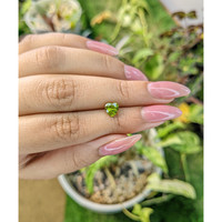 1.03 Ct. Peridot from Brazil Life Style