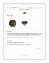 8.39 Ct. Brown Smokey Quartz from Brazil Appraisal