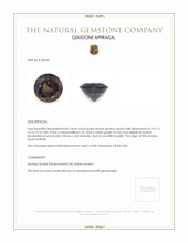 8.85 Ct. Brown Smokey Quartz from Brazil Appraisal