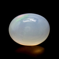 1.38 Ct. Cabochon White Opal from Australia Video