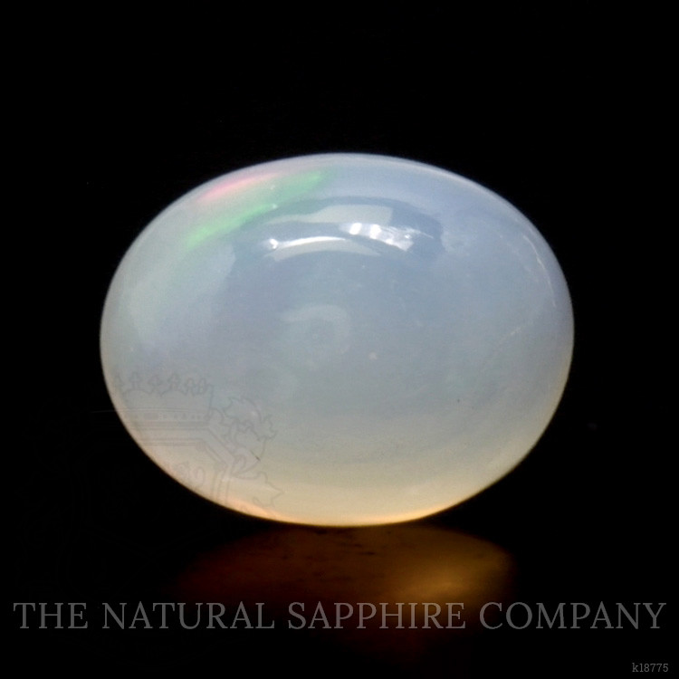 1.38 Ct. Cabochon White Opal from Australia