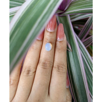 1.38 Ct. Cabochon White Opal from Australia Life Style