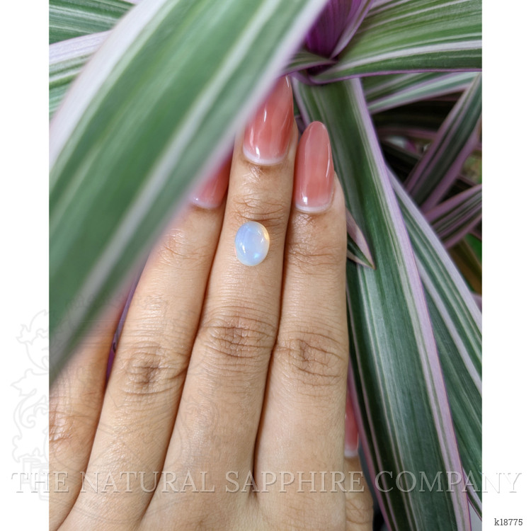 1.38 Ct. Cabochon White Opal from Australia