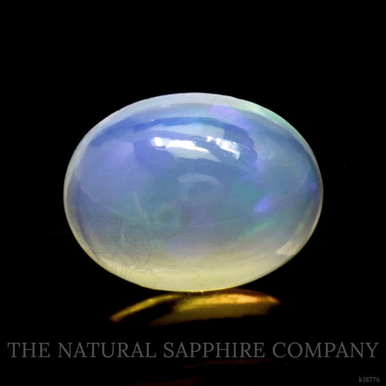 1.41 Ct. Cabochon White Opal from Australia