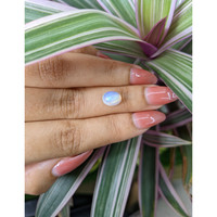 1.41 Ct. Cabochon White Opal from Australia Life Style