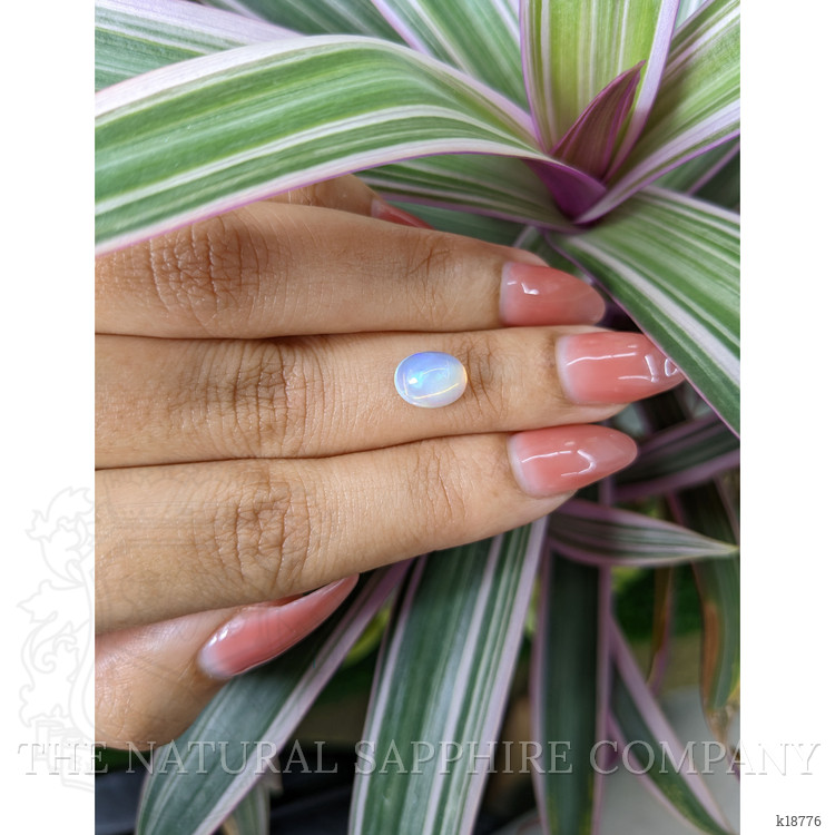 1.41 Ct. Cabochon White Opal from Australia