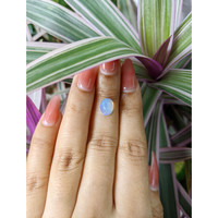 1.41 Ct. Cabochon White Opal from Australia Life Style