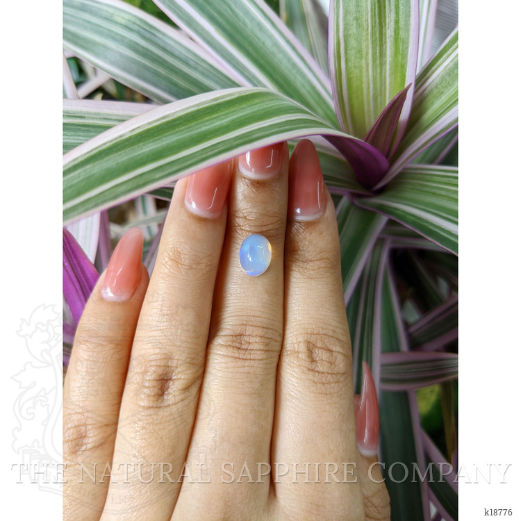 1.41 Ct. Cabochon White Opal from Australia