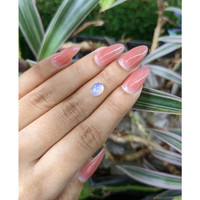 1.03 Ct. Cabochon White Opal from Australia Life Style