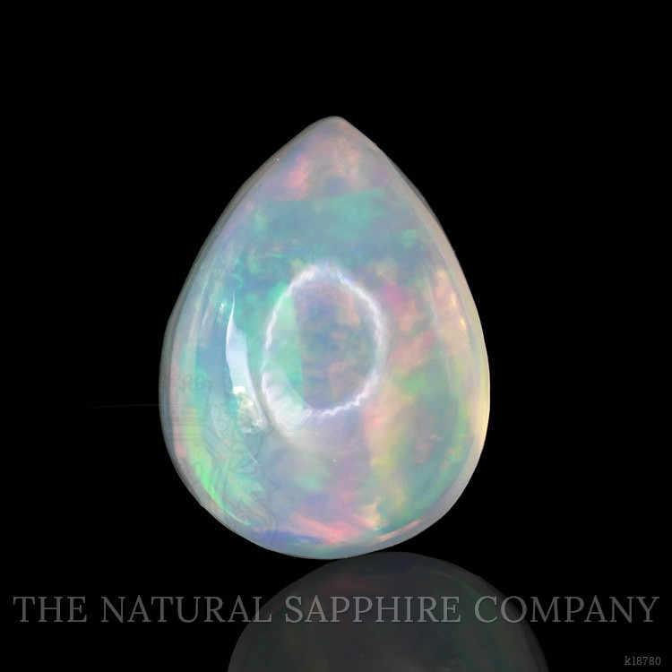 0.68 Ct. Cabochon White Opal from Australia
