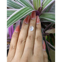 3.06 Ct. Cabochon Moonstone from Madagascar Life Style