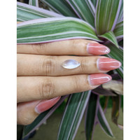 3.32 Ct. Cabochon Moonstone from Madagascar Life Style