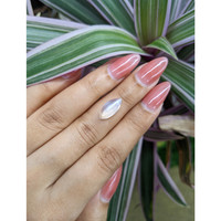 3.32 Ct. Cabochon Moonstone from Madagascar Life Style