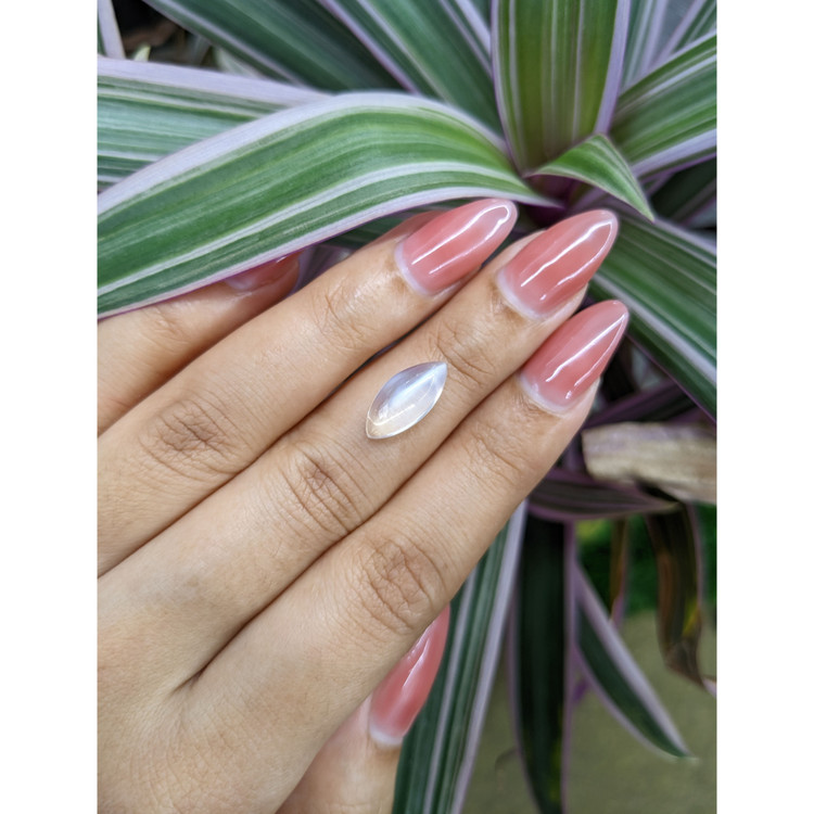 3.32 Ct. Cabochon Moonstone from Madagascar