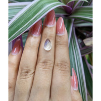 3.12 Ct. Cabochon Moonstone from Madagascar Life Style