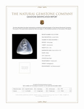 2.65 Ct. Cabochon Moonstone from Madagascar Scan Report