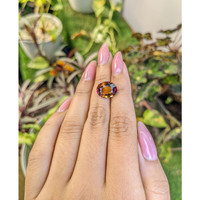 4.37 Ct. Ametrine from Ceylon (Sri Lanka) Life Style