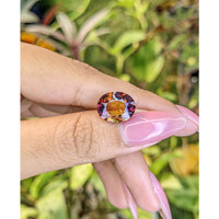 4.37 Ct. Ametrine from Ceylon (Sri Lanka) Life Style