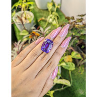 19.08 Ct. Amethyst from Ceylon (Sri Lanka) Life Style