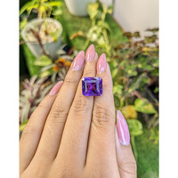 12.24 Ct. Amethyst from Ceylon (Sri Lanka) Life Style