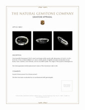 30.69 Ct. White Opal from Madagascar Appraisal