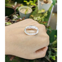 30.69 Ct. White Opal from Madagascar Life Style