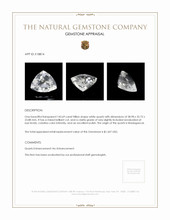 143.69 Ct. White Opal from Madagascar Appraisal