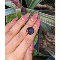 18.24 Ct. Purple Star Garnet from Ceylon (Sri Lanka) Life Style