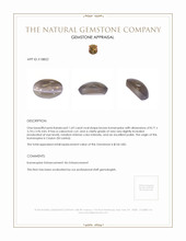 1.69 Ct. Cabochon Kornerupine from Ceylon (Sri Lanka) Appraisal