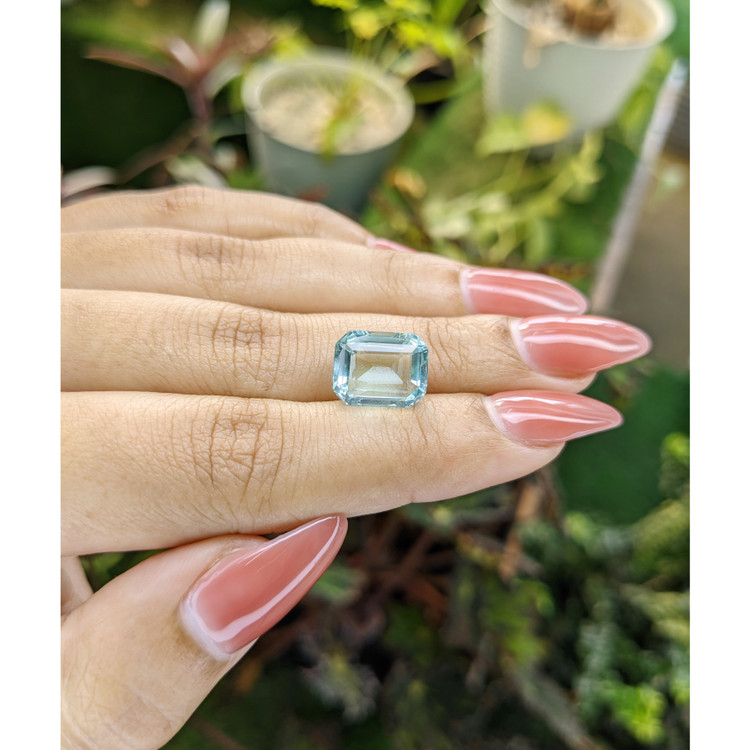 4.76 Ct. Aquamarine from Brazil