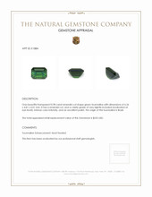 0.98 Ct. Tourmaline from Brazil Appraisal