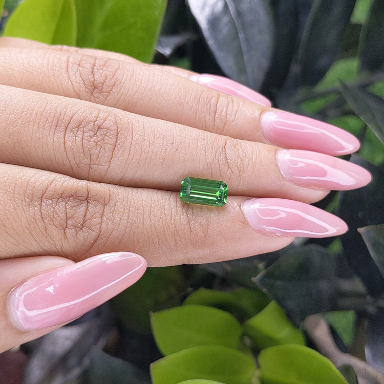 2.01 Ct. Tsavorite Garnet from Tanzania