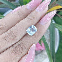 2.74 Ct. Aquamarine from Tanzania Life Style