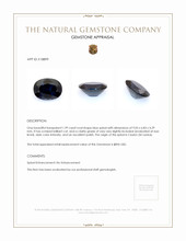 1.99 Ct. Blue Spinel from Ceylon (Sri Lanka) Appraisal