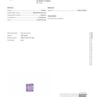 2.28 Ct. Spinel from Ceylon (Sri Lanka) Scan Report