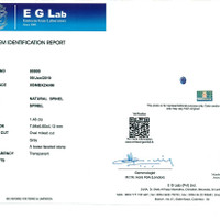 1.48 Ct. Spinel from Ceylon (Sri Lanka) Scan Report