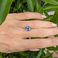 2.30 Ct. Purplish Blue Spinel from Ceylon (Sri Lanka) Life Style