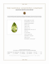 0.18 Ct. Peridot Scan Report