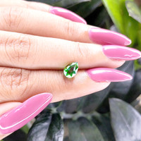 1.58 Ct. Tsavorite Garnet from Tanzania Life Style