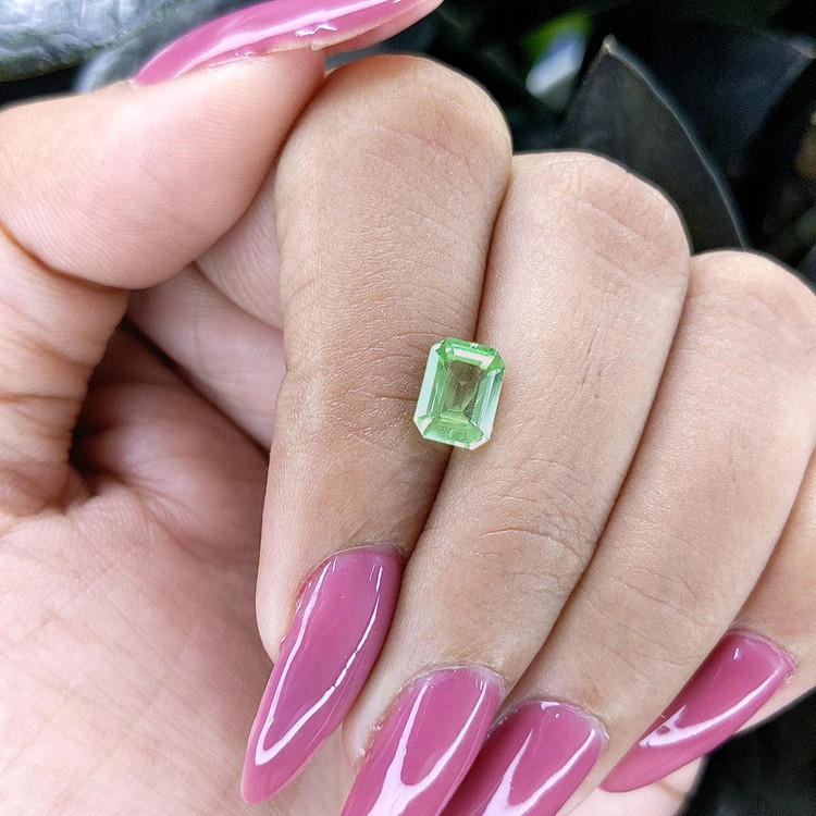 1.53 Ct. Tsavorite Garnet from Tanzania