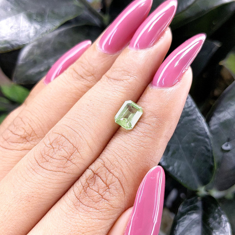 1.53 Ct. Tsavorite Garnet from Tanzania