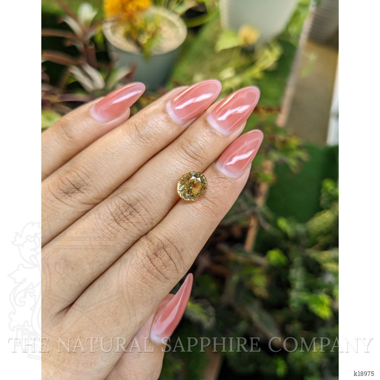 3.54 Ct. Sinhalite from Ceylon (Sri Lanka)