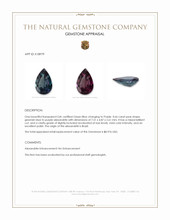 0.66 Ct. Alexandrite from Brazil Appraisal