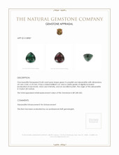 0.68 Ct. Alexandrite from Ceylon (Sri Lanka) Appraisal