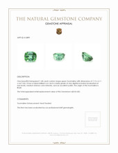 1.48 Ct. Tourmaline from Brazil Appraisal
