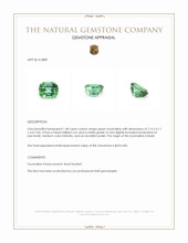 1.48 Ct. Tourmaline from Brazil Appraisal