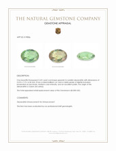 3.02 Ct. Alexandrite from Ceylon (Sri Lanka) Appraisal