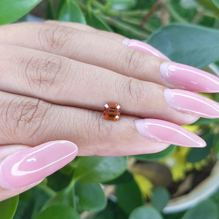 0.74 Ct. Spessartite Garnet from Madagascar